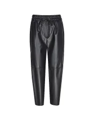 CAIN Hose Jogging Fit in Lederoptik RANCHI dunkelblau 42 damen