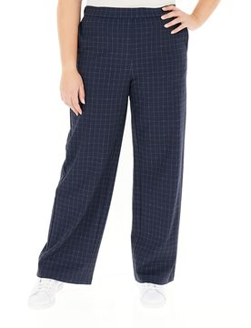 Pantalone wide leg BLU NAVY M