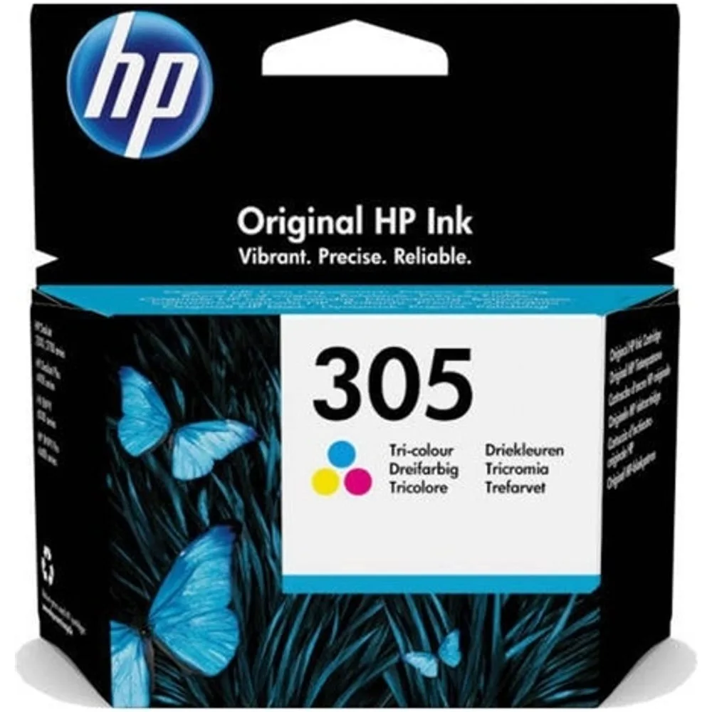 Cartucho de tinta original 305 tricolor (3YM60AE) - HP - FashionsVida