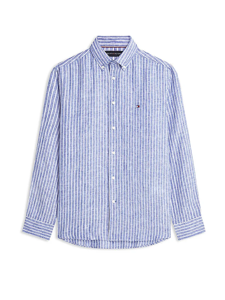 Camicia di lino blu XXL - Tommy hilfiger - FashionsVida