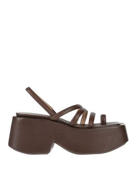 Sandalias de dedo Mujer Marrón 36,37,38,39,39.5,40,40.5,41 Mujer