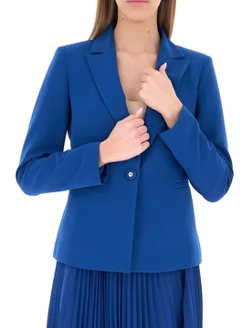 Blazer monopetto BLU OCEANO L - Rinascimento - FashionsVida