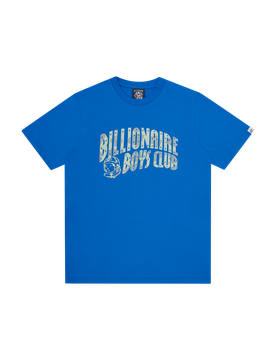 Tri-Tone Arch Logo T-Shirt - Blue