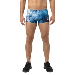 Wave Swimming Shorts Blue M Men