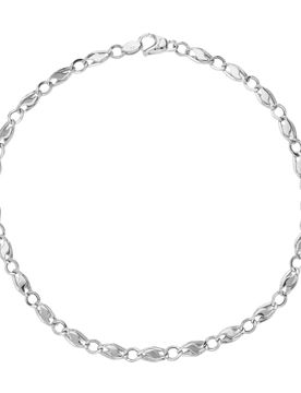 Bracciale Uomo in Oro Bianco 803321714642