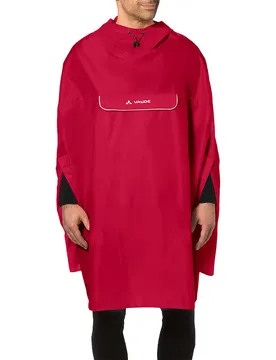 Poncho Impermeabile Valdipino Red Uni