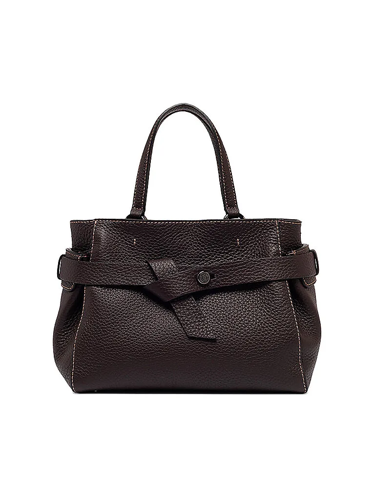 Borsa in pelle - Borsa a mano MIRANDA Medium marrone - GIANNI CHIARINI - FashionsVida