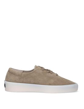 Sneakers in pelle scamosciata