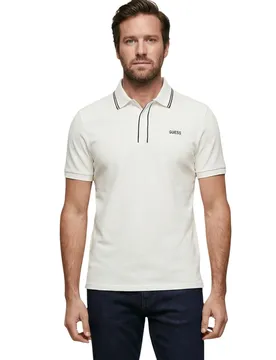 Guess Herren Polo Weiß 506307