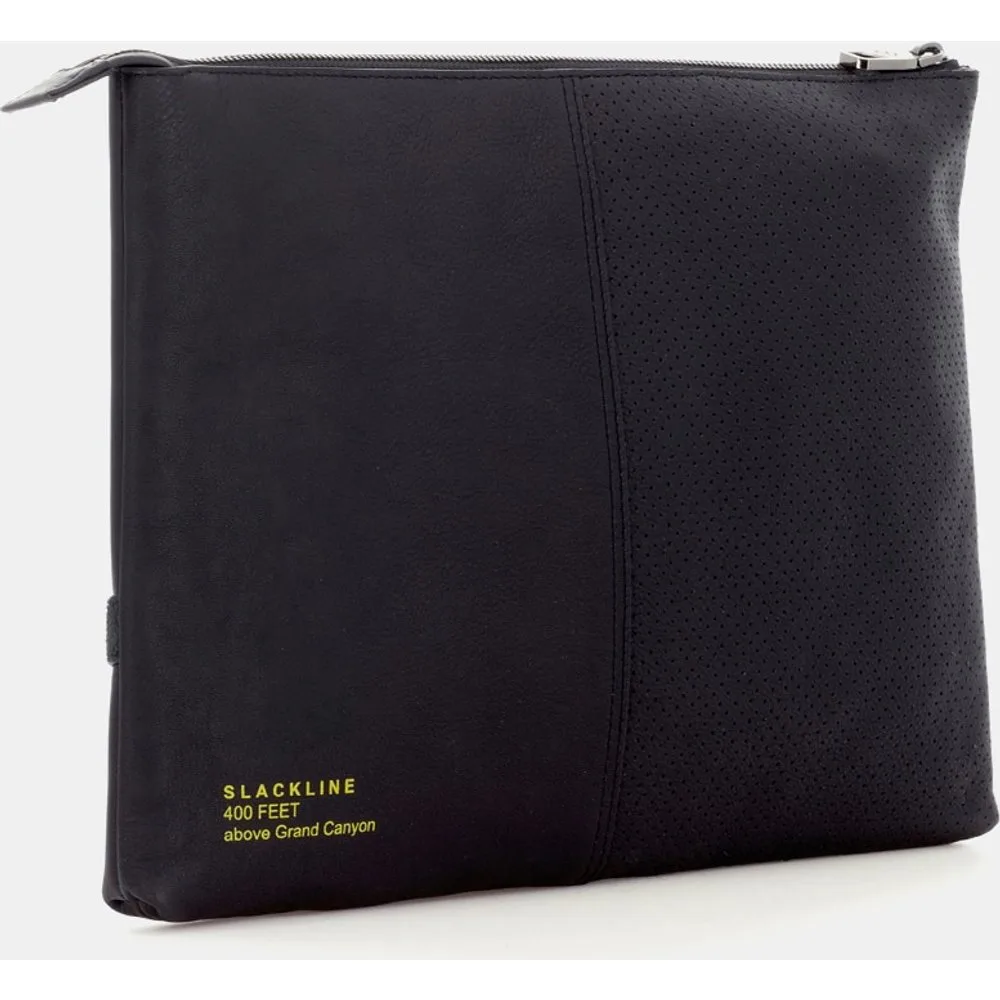 Portadocumentos de hombre de piel - Scharlau - FashionsVida
