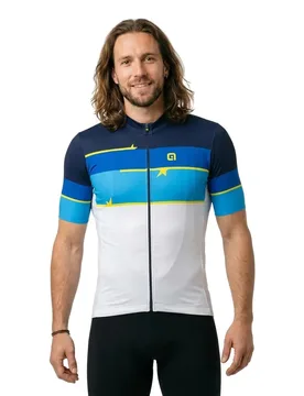 Maglia A Maniche Corte Uec White - Ale - FashionsVida