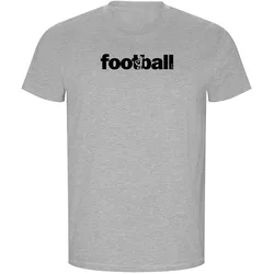 T-shirt à Manches Courtes Word Football Eco Heather Grey M