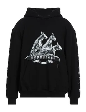Sudadera Hombre Negro M,S,XS Hombre - Represent - FashionsVida
