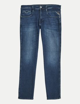 Slim-Fit Jeans Powerstretch Anbass Blau 30/32