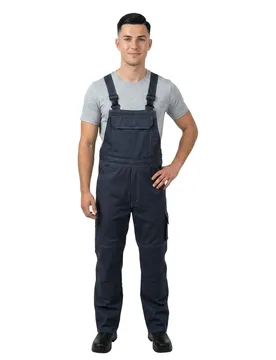 Combinaison Avec Poches Pour Genouillères Industry 12362 Dark Navy 56
