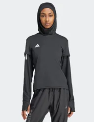 Adizero Essentials Crew Neck Running T-Shirt Black female