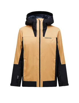 Giacca da sci da uomo Rider Tech Insulated marrone chiaro M - Peak Performance - FashionsVida