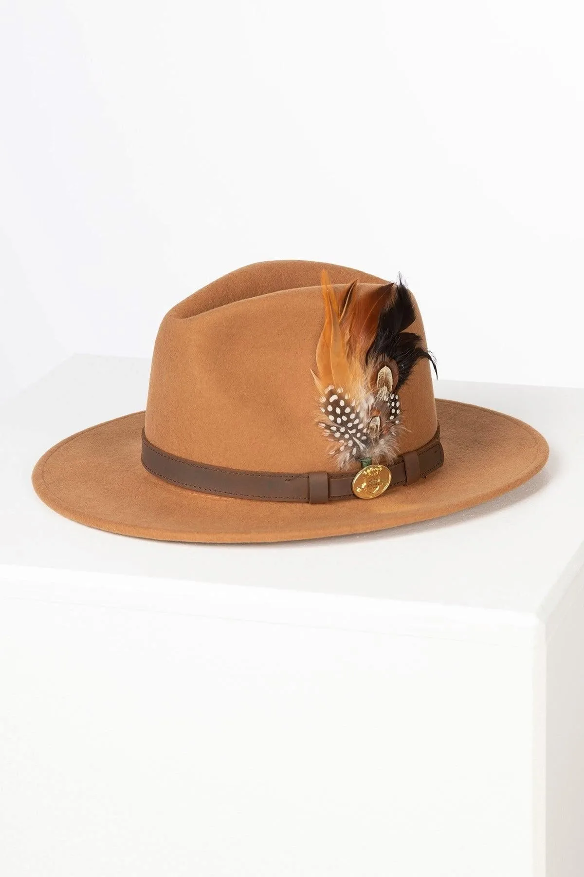 Danby Womens Wool Felt Hat - - Size: L - Rydale - FashionsVida