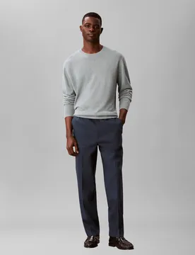 TAPERED LINEN LYOCELL PANT male