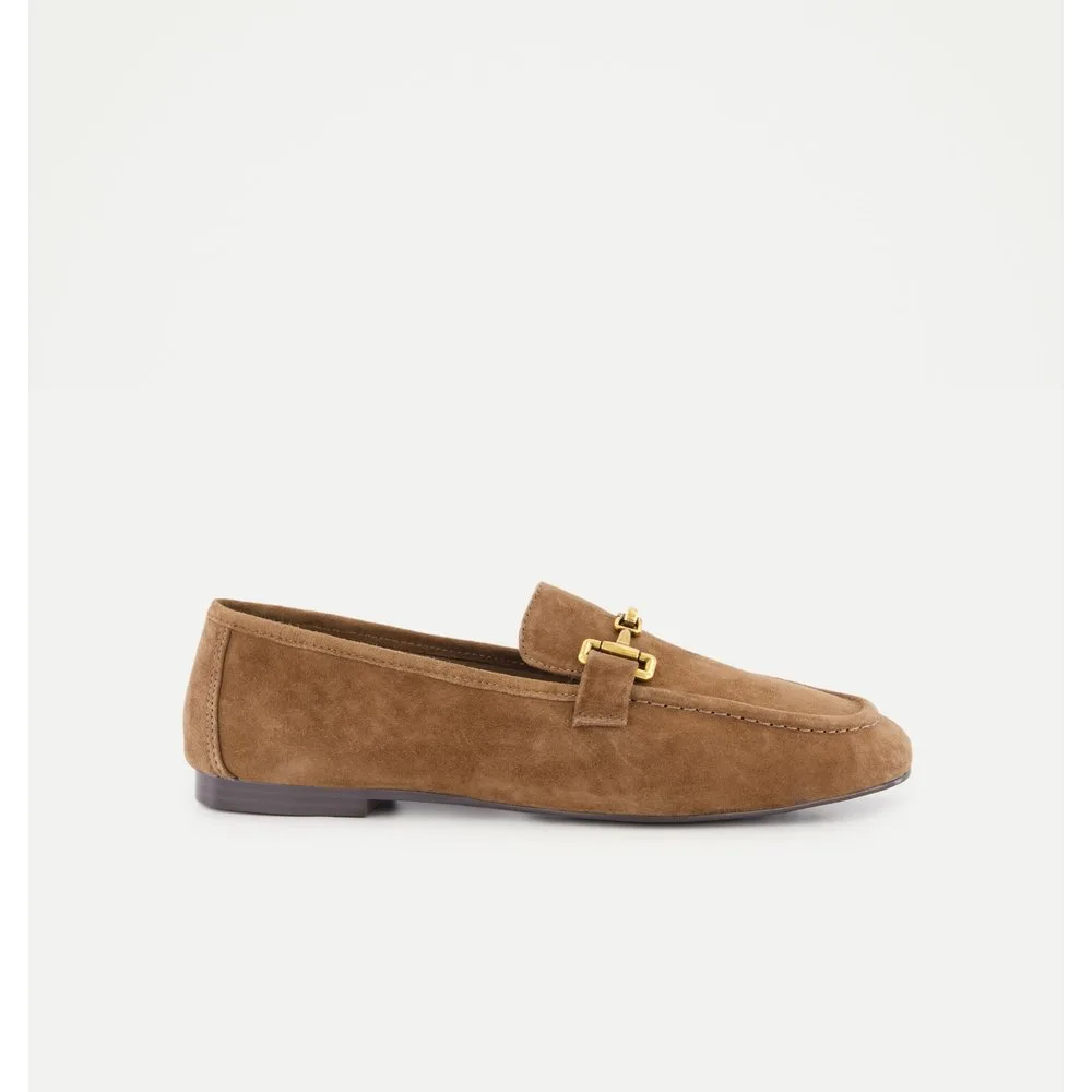Zapato plano, mocasin adorno - Latouche - FashionsVida