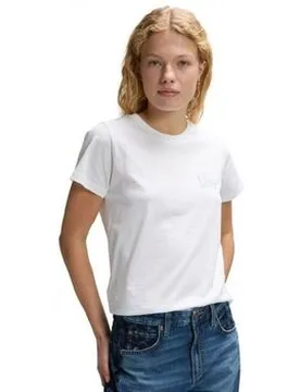 T-Shirts & Poloshirts 112377788-Bright White It Xs;It S;It L Female - Lee - FashionsVida