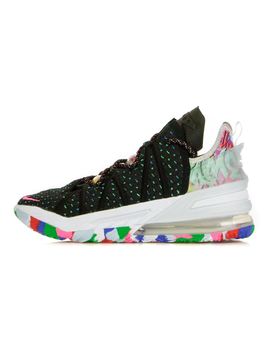 Scarpa Alta Uomo Lebron Xviii Black/pink Blast/multi-color