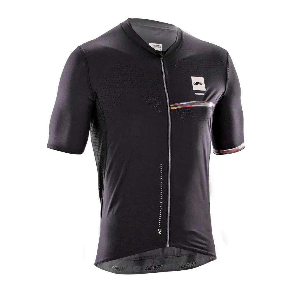 Maglia A Maniche Corte Endurance 5.0 Cargo Black V26 - Leatt - FashionsVida