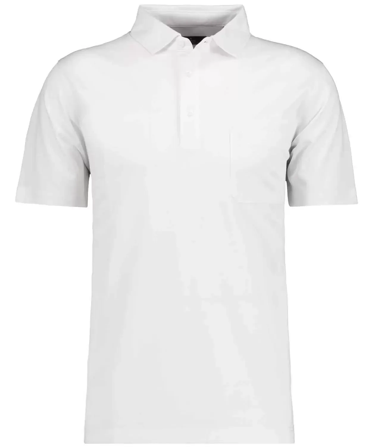 Polo button short sleeve solid male - M - FashionsVida