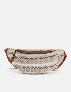 Tarvos jacquard printed bum bag