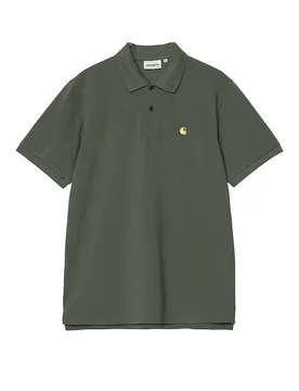 Carhartt Polo CHASE olive XS - Carhartt - FashionsVida