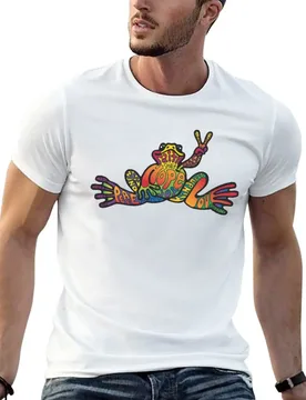 Peace Frog T-Shirt man t shirts for men casual mens graphic t shirts anime t shirts for man T-shirt - Aliexpress - FashionsVida