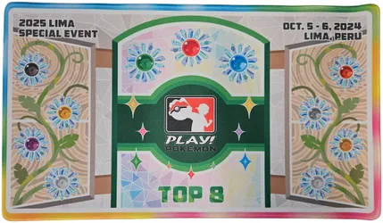 Play! Pokemon Special Event Playmat - Lima, Peru 2024 (TOP 8)