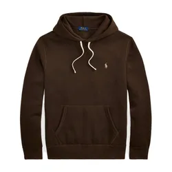 Polo Long Sleeve Knit Nutmeg Brown S Herren