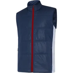 Weste Lennox, navy/weiss/rot xxl