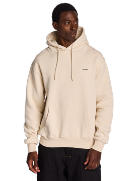 Carmine Herren Kapuzenpullover - Weiß - Größe S - Baumwoll-Fleece White S