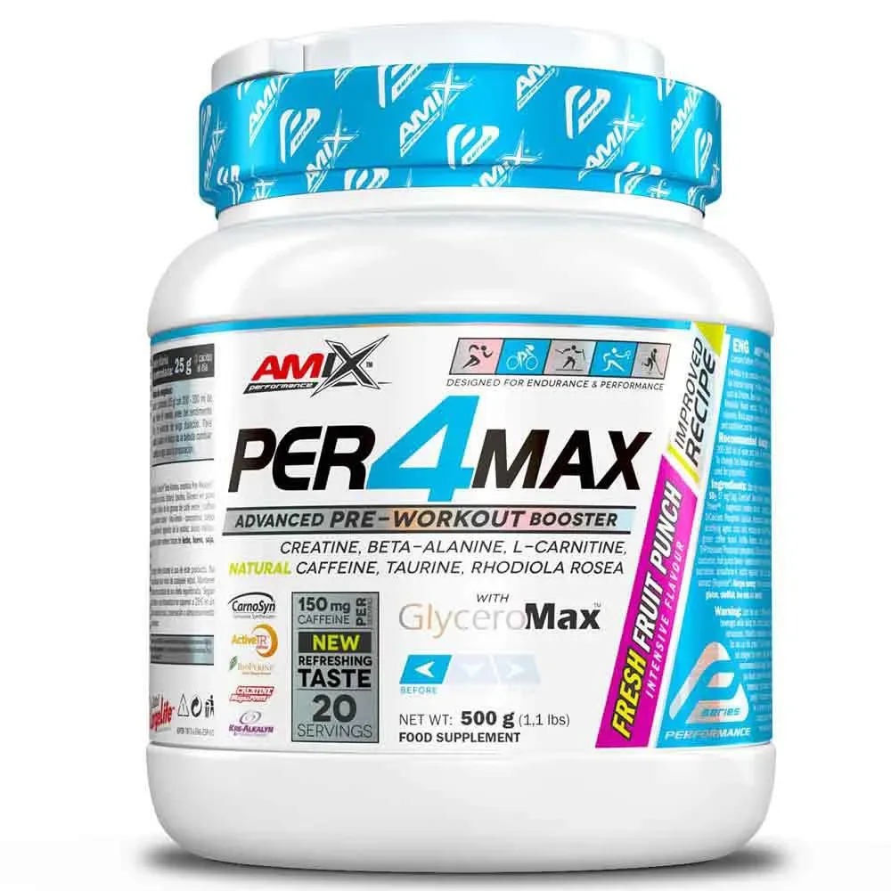 Integratore Permax Punch Di Frutta Fresca 500g - Amix - FashionsVida