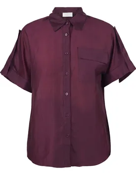 Camicia - 471586 - Bordeaux - LA FEMME BLANCHE - FashionsVida