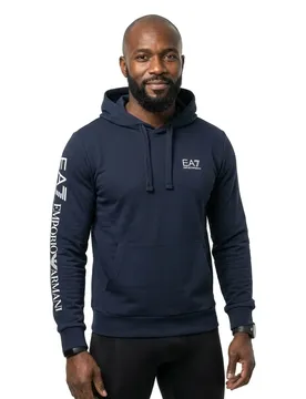 Ea7 Felpa Con Cappuccio 7m000569_af13512 Blue 3XL