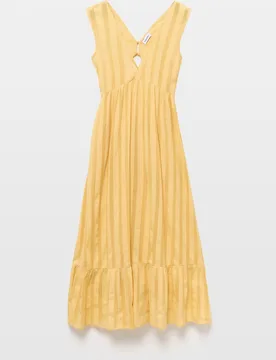 Vestido liso sin manga - Tintoretto - FashionsVida