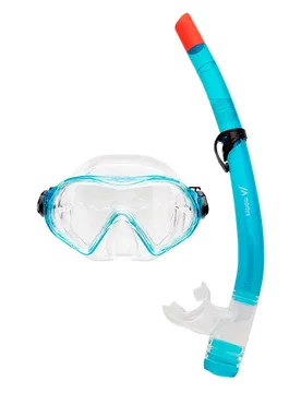 Ozzos Junior Swimming Mask Blue / Transparent One Size unisex - Martes Essential - FashionsVida