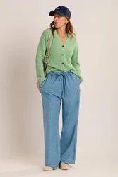 MISTREN Cardigan Sweater - Green - Size: 14