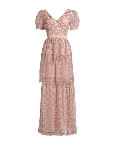 Maxi-Kleid Damen Hellrosa 42 Damen - SELF-PORTRAIT - FashionsVida