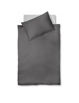 Halbleinen Bettwäsche Provence 70x90cm/140x200cm grau baby - Fleuresse - FashionsVida