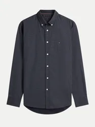 Businesshemd Shirt Solid Blau L