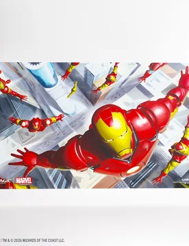 MTG Marvel Super Heroes Prime Playmat - Iron Man, Master of Machines - Gamegenic - FashionsVida