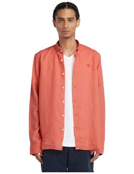 Camicia lino arancione TB0A2DC3EI4