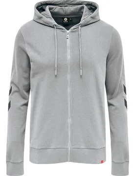 Sweat-shirt à Zip Legacy Light Grey Melange 2XS - Hummel - FashionsVida