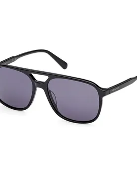 Occhiali Da Sole Ga00032 Shiny Black Smoke/CAT3