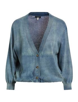 Strickjacke Damen Taubenblau S Damen