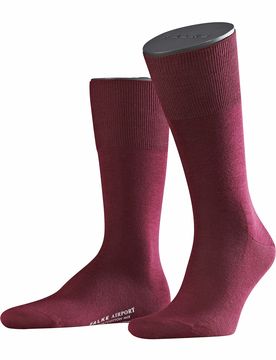 FALKE Calcetines rojo / blanco